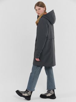 Куртка для девушки подростковая IMERKA NORPPA серый гравий