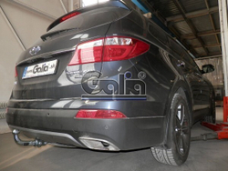 Фаркоп оцинкованный Galia H094C для Hyundai Grand Santa Fe 2013(паспорт и сертификат в комплекте)(без электрики)