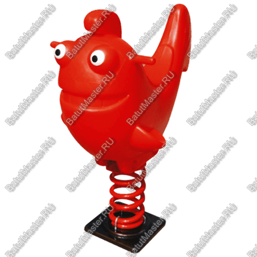 Детская качалка на пружине для игровых площадок "Глазохвост"