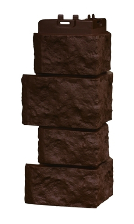 Угол наружный Grand Line Дикий камень Стандарт Коричневый