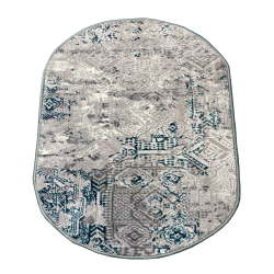 Ковер Palermo F281 Gray Овал
