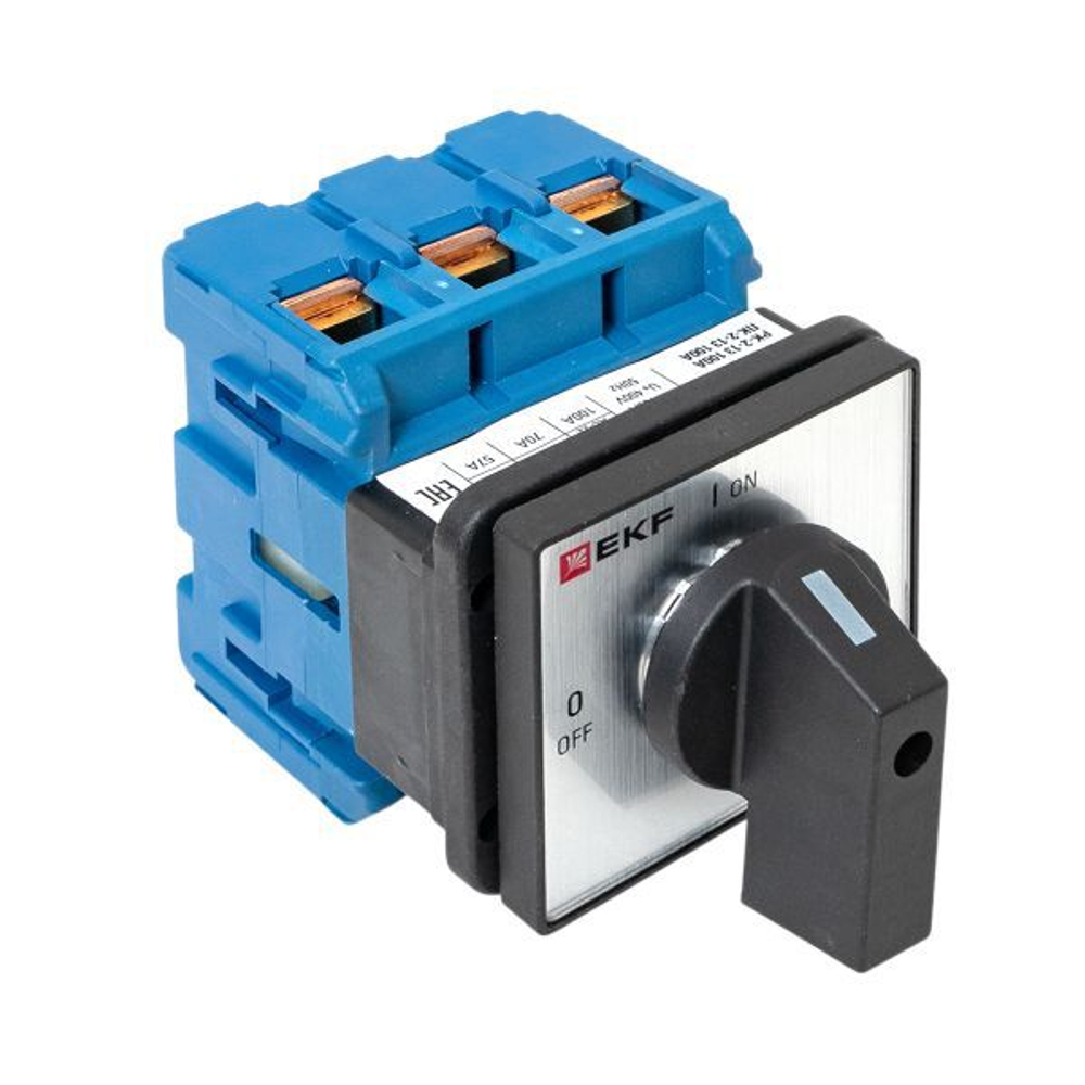 Переключатель кулачковый ПК-2-13 3П 100А "ВКЛ-ВЫКЛ" EKF pk-2-13-100