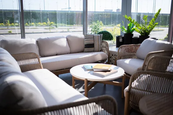 Трехместный уличный диван Talara