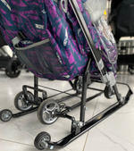 Коляска комбинированная (санки - коляска) «Ника Детям 7-8SK» сиреневый (арт. НД7-8SК/1)