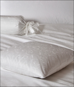 Постельное белье 2 спальное Janine Rubin белое