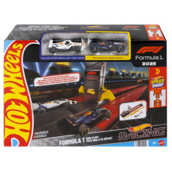 Mattel JNN35 — Трасса Hot Wheels «Формула 1: Быстрая гонка» с 2 машинками JNN35 — фото 2
