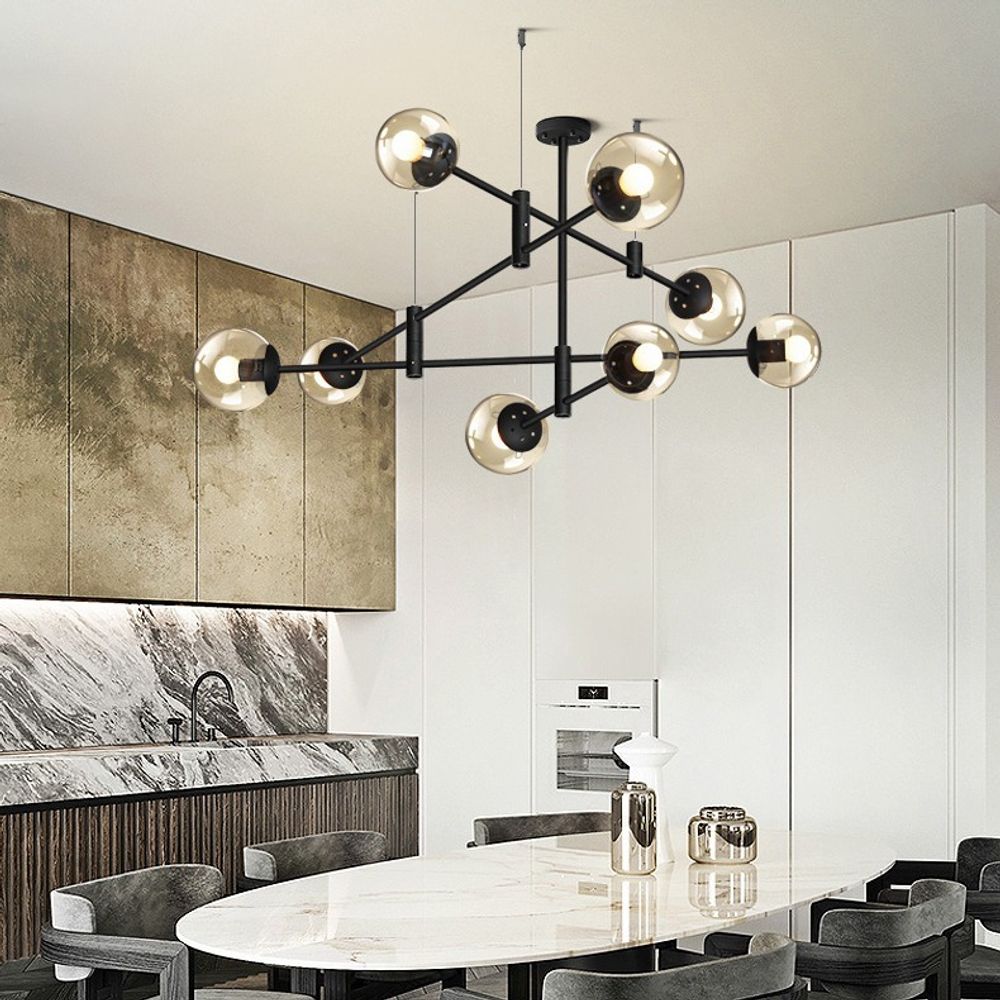 Люстра на штанге GAP черный