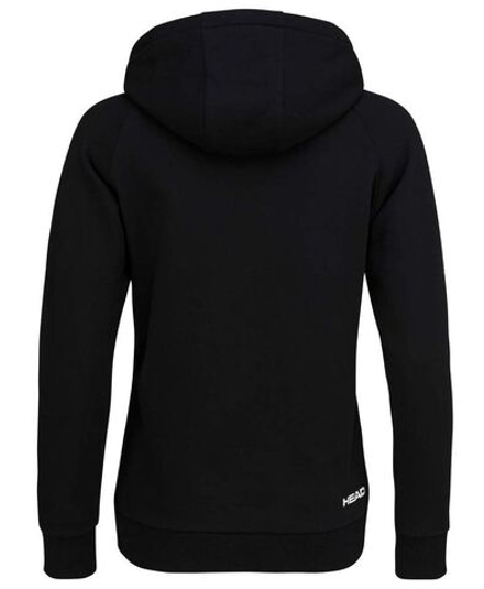 Женская теннисная куртка Head Padel Hoodie Women - black
