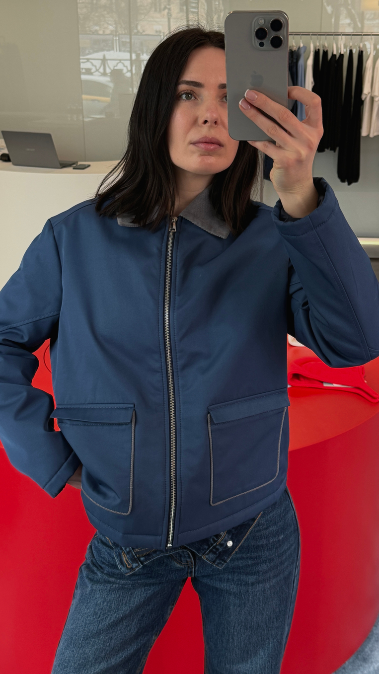 Куртка "Outdoor" синяя