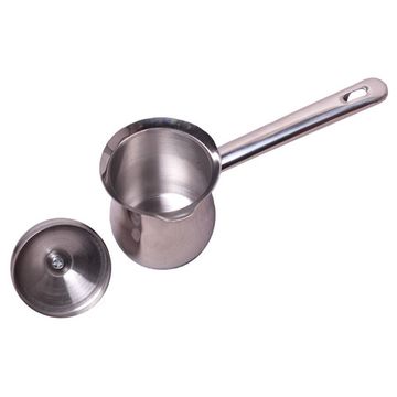 Турка для кофе 200 мл. из нержавеющей стали с крышкой Kamille КМ 4363