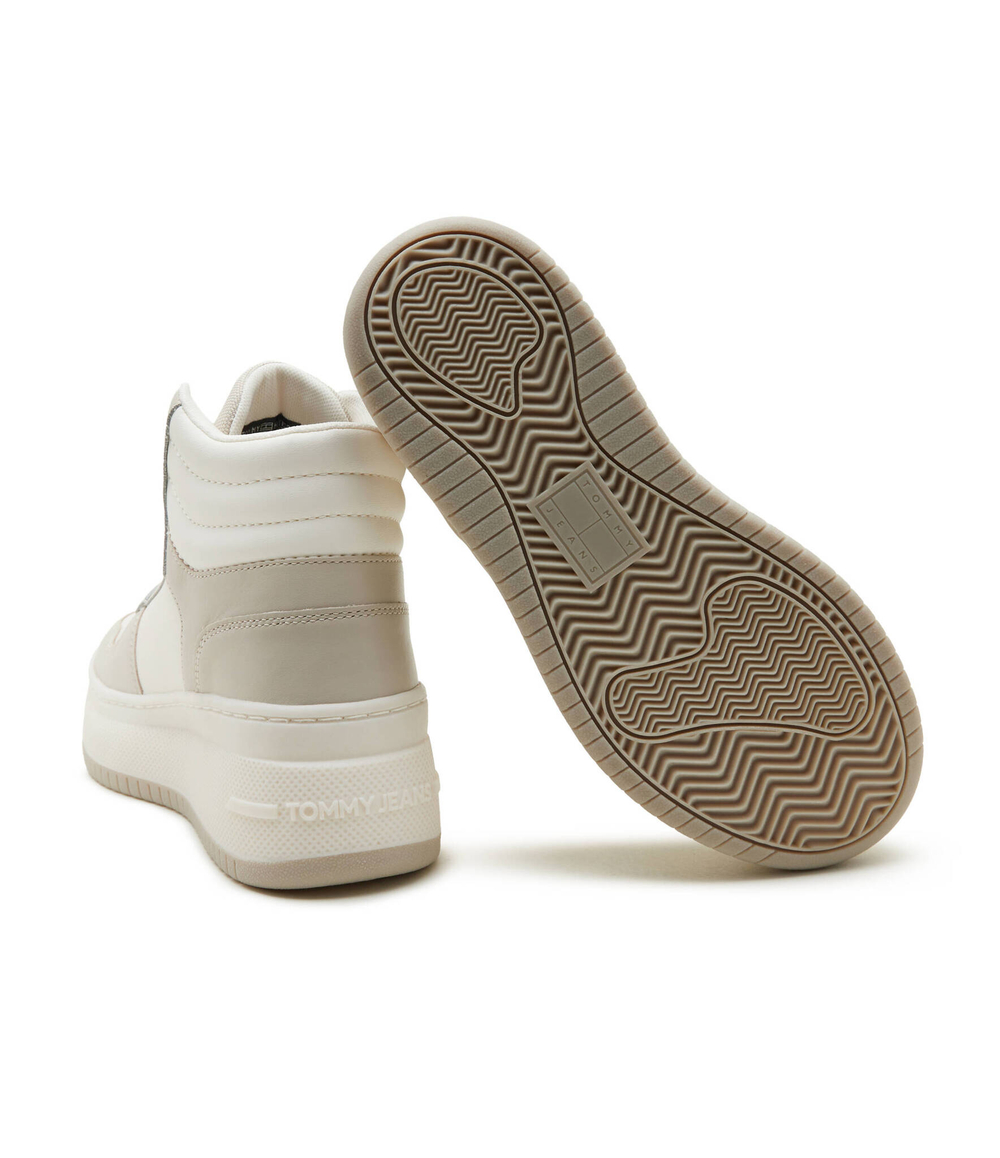 Кожаные кроссовки Tommy Jeans - серый(EN0EN02422)