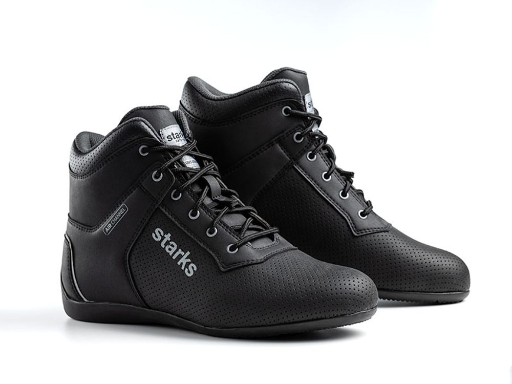 Мотокеды Перфорированные CL-1 AIR / Черный