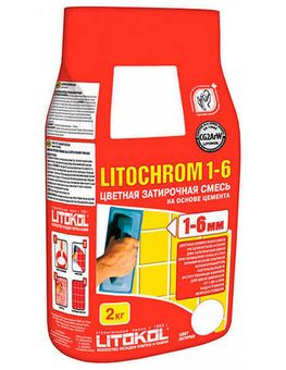 Затирка Litochrom 1-6 C.00 (белая) 2 кг