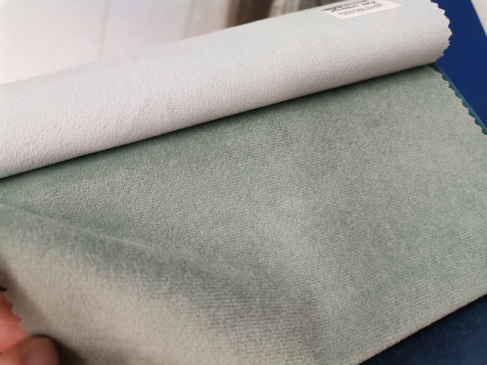 Микровелюр Kolibri aquamarine (Колибри аквамарин)