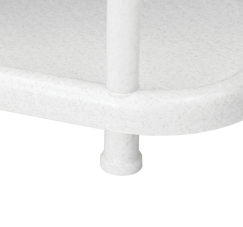 Полка овальная (4 секции) на колесах М2717