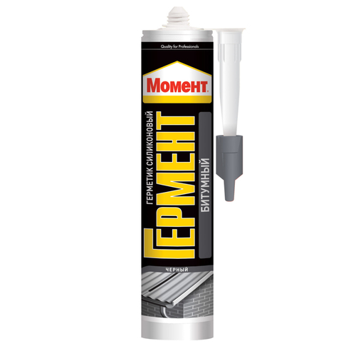 Герметик Гермент битумный, черный 300 мл