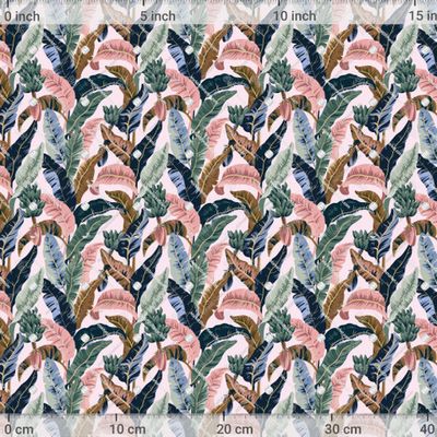 Пальмовые листья. Тропический паттерн by Anastasia Lembrik 1111 DPI