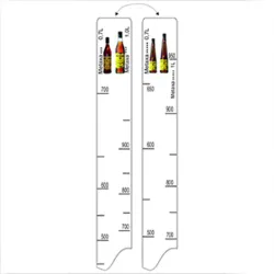 Барная линейка Metaxa 3/5 (700мл/1л), P.L. Proff Cuisine