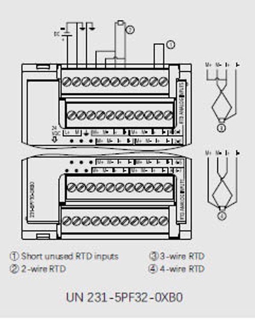UN 231-5PF32-0XB0 Модуль температурный SM1231 8RTD 16BITS