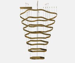 Kink Light 08264-7A,36 Подвес димм. Хейла латунь Led 330W