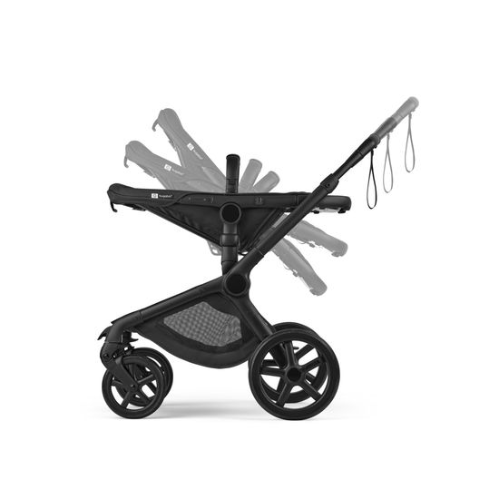 Коляска 2 в 1 Bugaboo Fox 5 Renew (Black/Heritage Black/Deep Indigo)