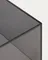 Журнальный столик Orlia из темно-серого закаленного стекла, 110 x 50 см