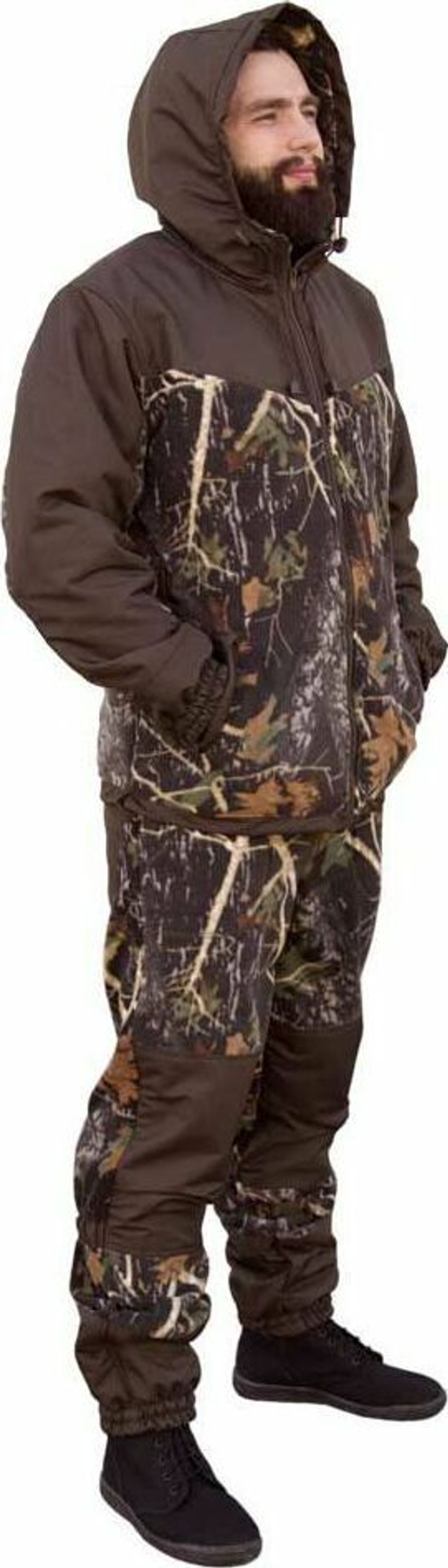 Костюм утеплённый Prival Guron-3, кмф лес
