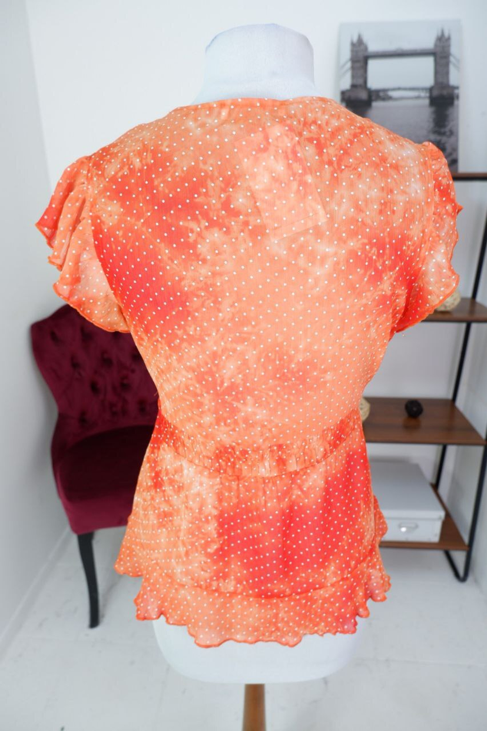 Блузка Sashoo с рюшами 42 размер