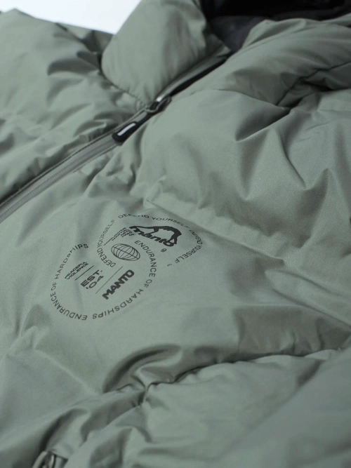 Пуховик MANTO AHEAD хаки