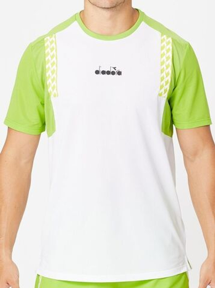 Теннисная футболка Diadora SS T-Shirt Clay - optical white