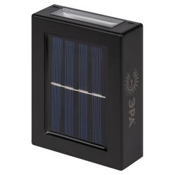 Светильник уличный ЭРА ERAFS024-02 на солнечной батарее настенный Практик 2 LED | Садовые фасадные светильники