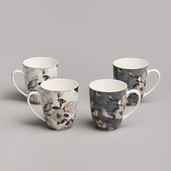 НАБОР КРУЖЕК LEFARD BOHEMIAN BIRDS 4ШТ. 420МЛ