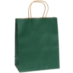 Пакет подарочный «Классика» 27*22*11 см, тёмно зеленый