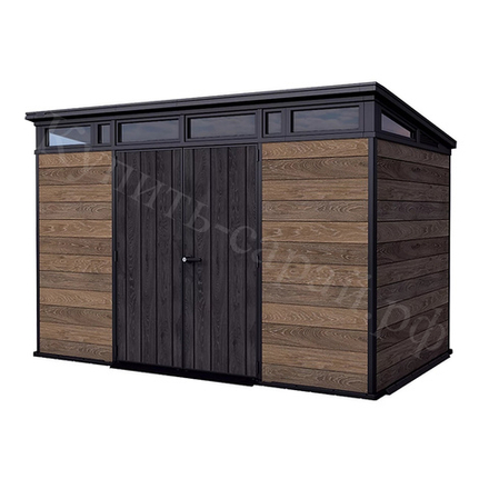 Садовый сарай Keter Signature Pent 11x7 brown