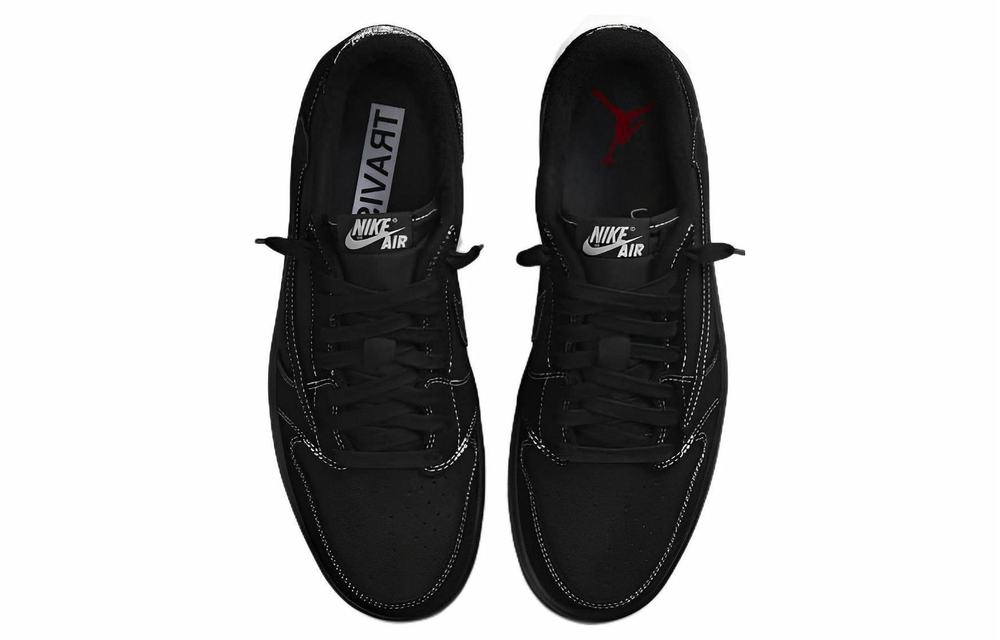 Кроссовки Travis Scott X Air Jordan 1 Low Og "Blackphantom" 4.0