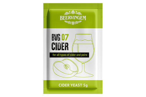 Дрожжи для сидра Beervingem "Cider BVG-07", 5 г