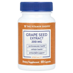 The Vitamin Shoppe, Экстракт виноградных косточек, 200 мг, 60 капсул
