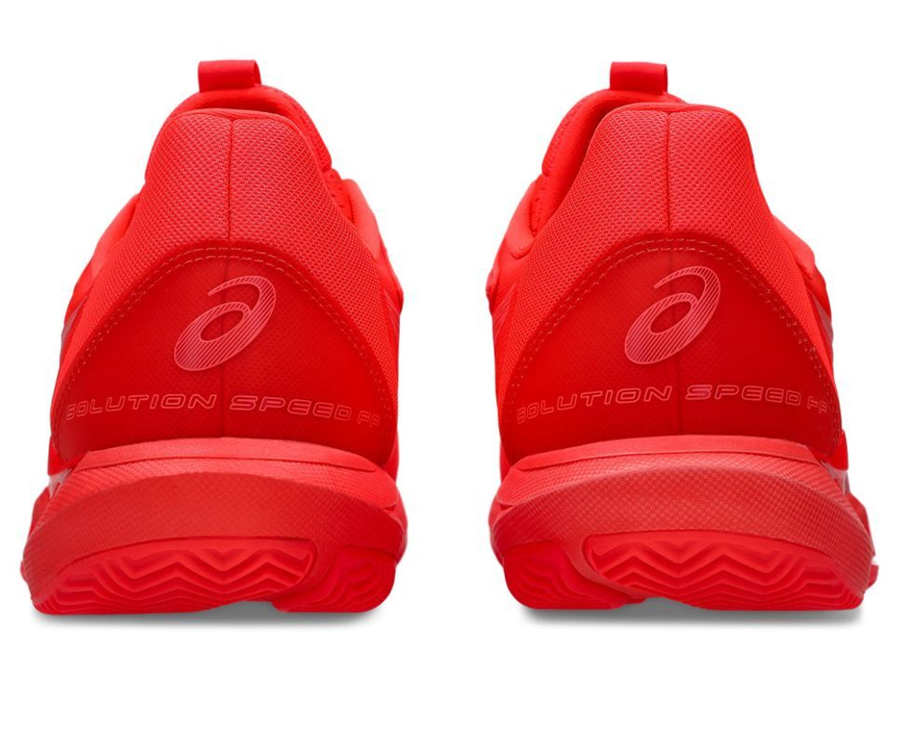Теннисные кроссовки Asics Solution Speed FF 3 Clay - flash red/blazing coral