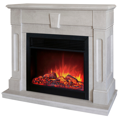 Каминокомплект Real Flame Kellie 25,5/26 WT с очагом Moonblaze Deluxe Black