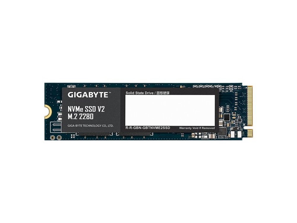 SSD накопитель Gigabyte NVMe SSD V2 256ГБ, M.2 2280, PCIe 3.0 x4, NVMe [G3NVMEV2256G]