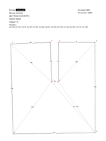 Матовый натяжной потолок 4.9 м2