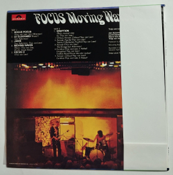 Винтажная виниловая пластинка LP Focus Moving Waves (Japan 1973) (Obi)