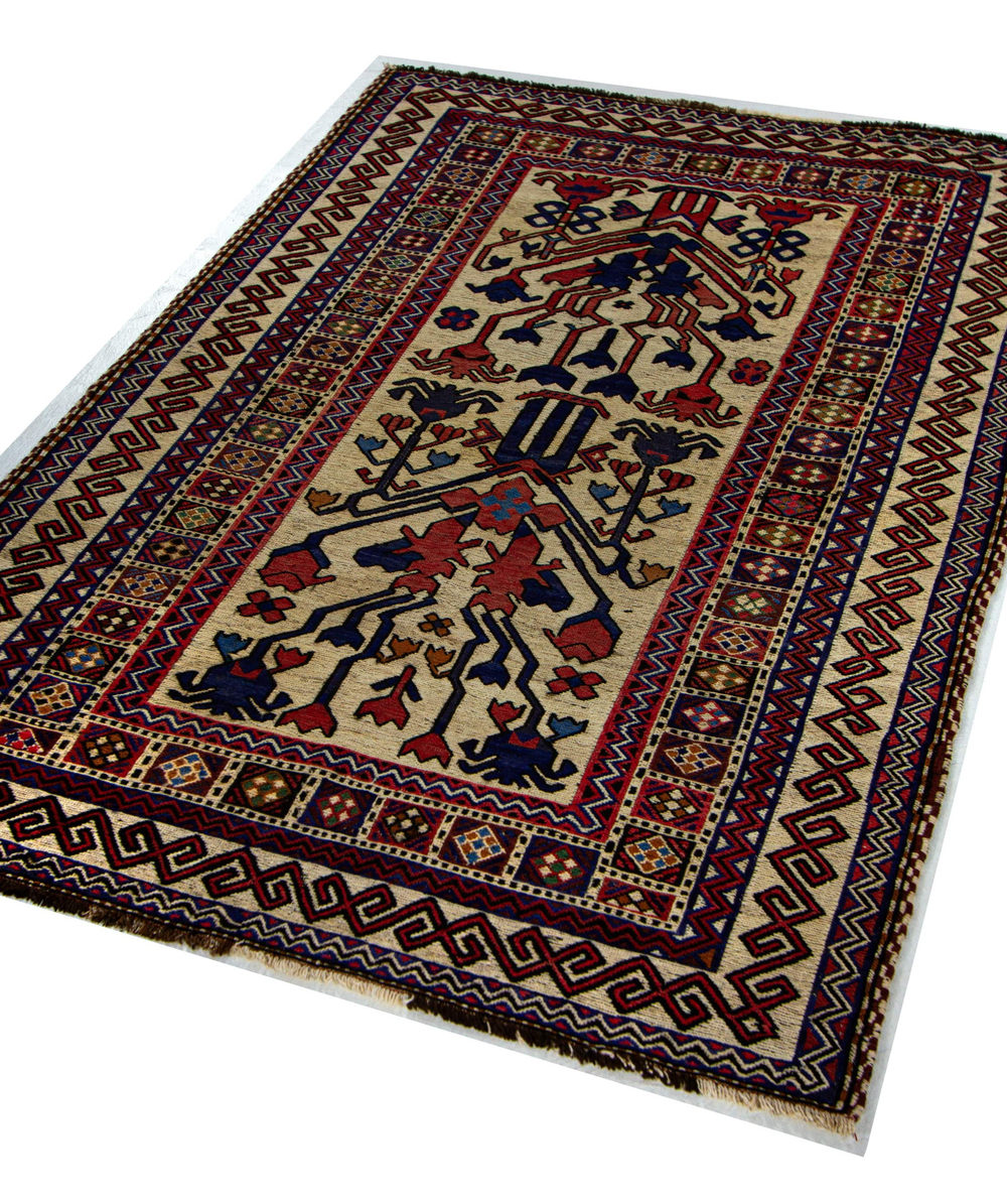 Afghan Kiilim Vintage 125 x 185 см
