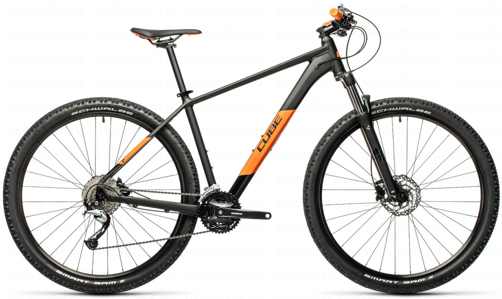 Велосипед CUBE 2021 AIM SL 29 BLACK´N´ORANGE 23