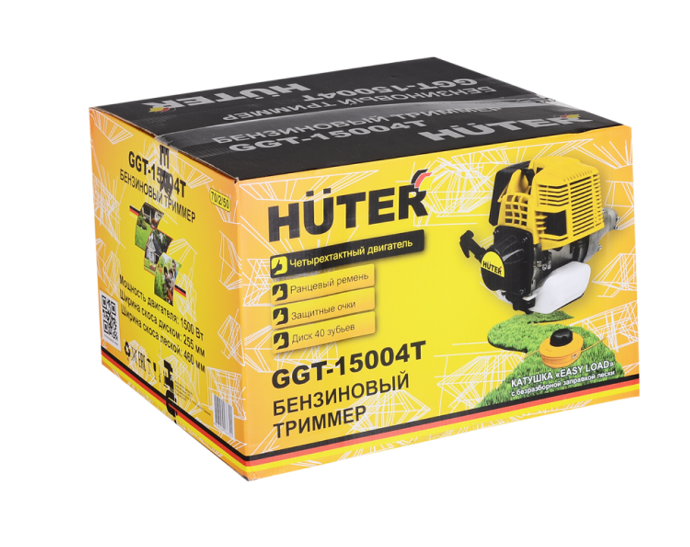 Бензиновый триммер Huter GGT-15004Т (четырехтактный)