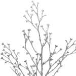 Ветка декоративная «Зимнее древо» 65 см, Серебро