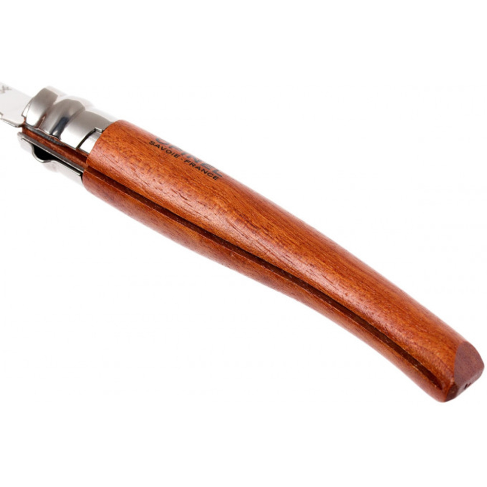 Нож филейный Opinel №10, нержавеющая сталь, рукоять бубинга, 000013