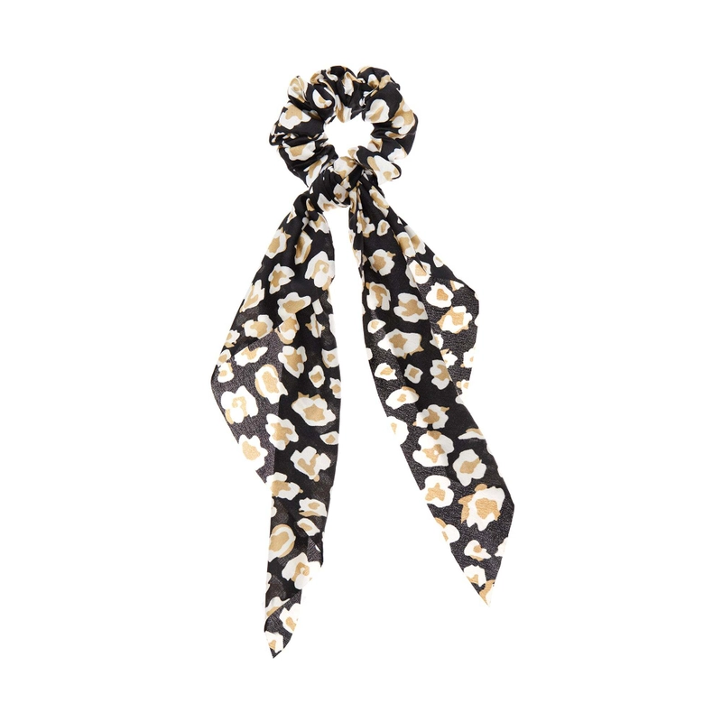 Резинка Абстрактный Черный Цветок