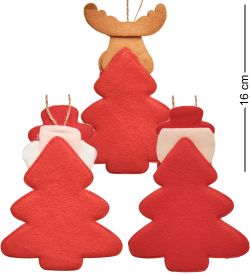 XM-229/2 Набор фигурок декор. «Новогоднее чудо» (3шт.)