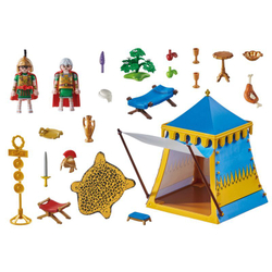 Playmobil - Астерикс: палатка командира с генералами 71015